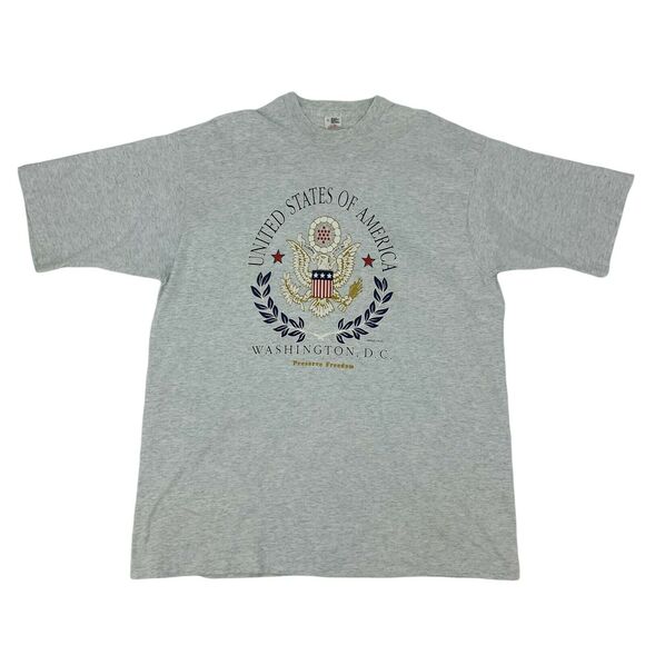 Vintage Washington DC T-Shirt Mens XL Extra Large United States Capital Made USA - Picture 1 of 13